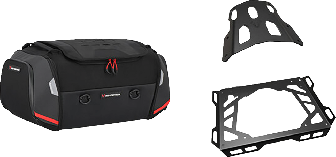 SW-MOTECH Rackpack Tail Bag System - Black - Kawasaki Z900 '17-'24 GPT.08.868.30000