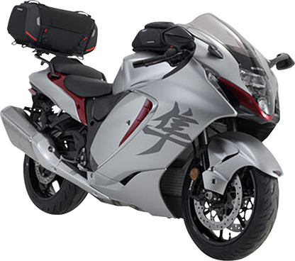 SW-MOTECH Rackpack Tail Bag System - Black - Suzuki GSX 1300 R Hayabusa '20-'24 GPT.05.987.30000