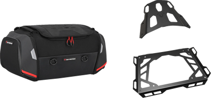 SW-MOTECH Rackpack Tail Bag System - Black - Kawasaki Ninja 650/Z650 '16-'24 GPT.08.866.30000