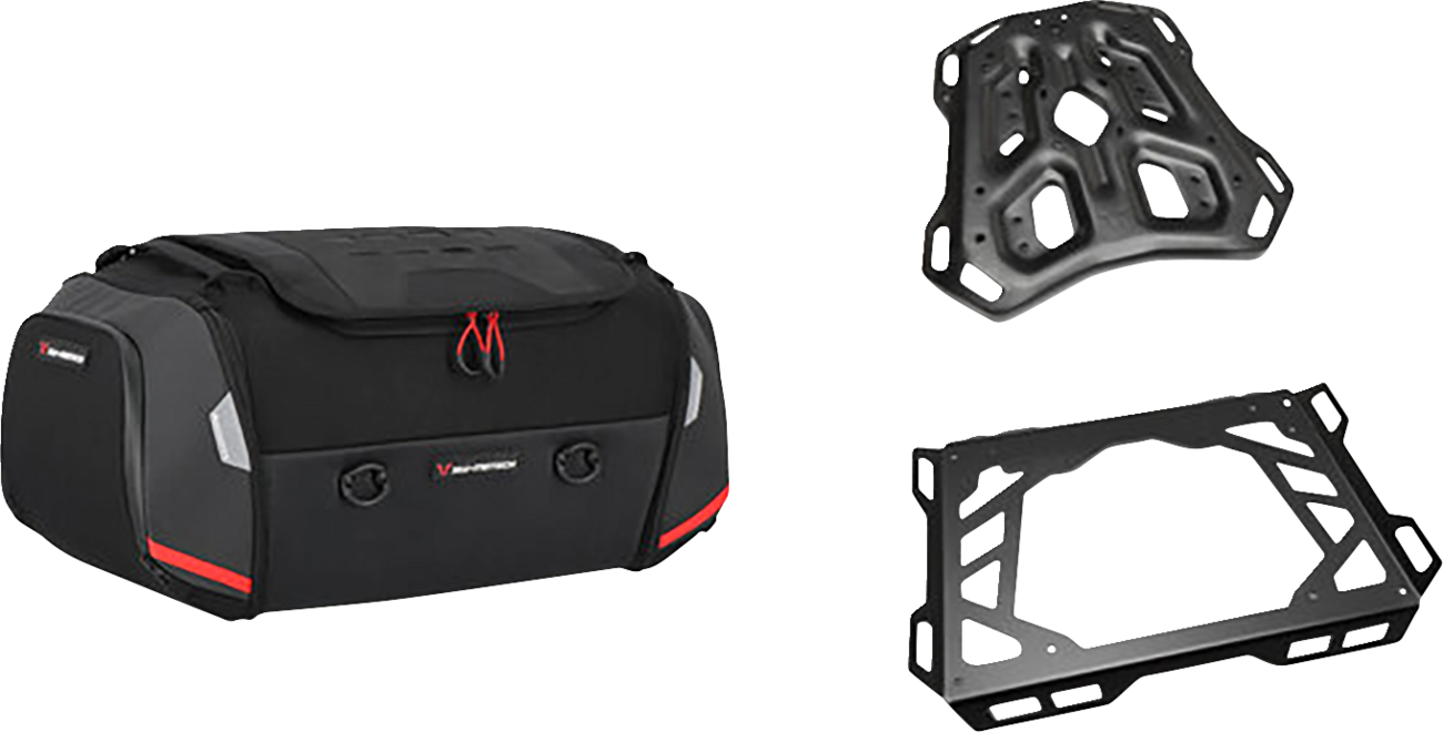 SW-MOTECH Rackpack Tail Bag System - Black - Triumph Tiger 1200/800 '12-'19 GPT.11.747.30000