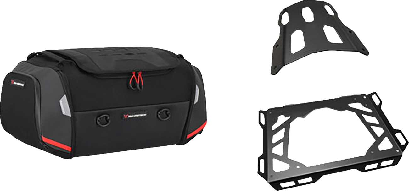 SW-MOTECH Rackpack Tail Bag System - Black - KTM Super Duke R 1290/1390 '19-'24 GPT.04.915.30000