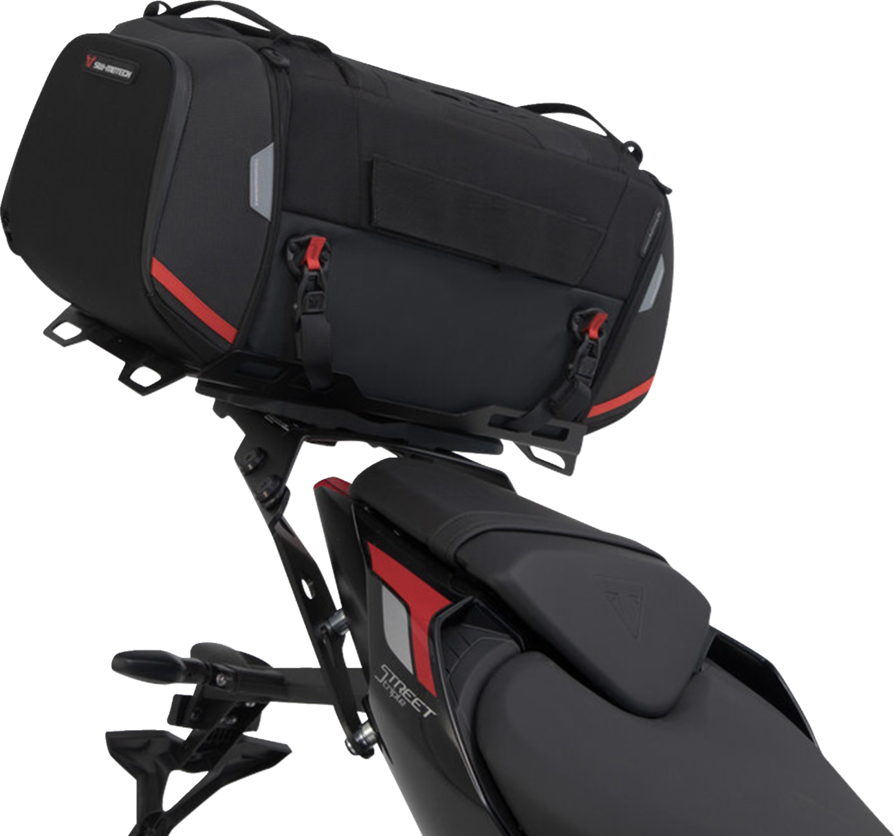 SW-MOTECH Rackpack Tail Bag System - Black - Kawasaki ZX-14 ZZR1400 '06-'14 GPT.08.161.30000