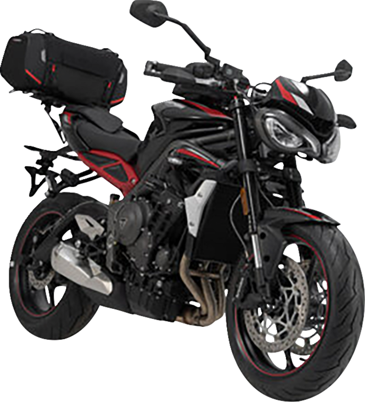 SW-MOTECH Rackpack Tail Bag System - Black - Suzuki SV650 '17-'24 GPT.05.670.30000