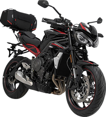 SW-MOTECH Rackpack Tail Bag System - Black - Suzuki SV650 '17-'24 GPT.05.670.30000