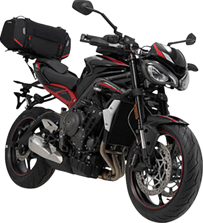 SW-MOTECH Rackpack Tail Bag System - Black - Suzuki SV650 '17-'24 GPT.05.670.30000