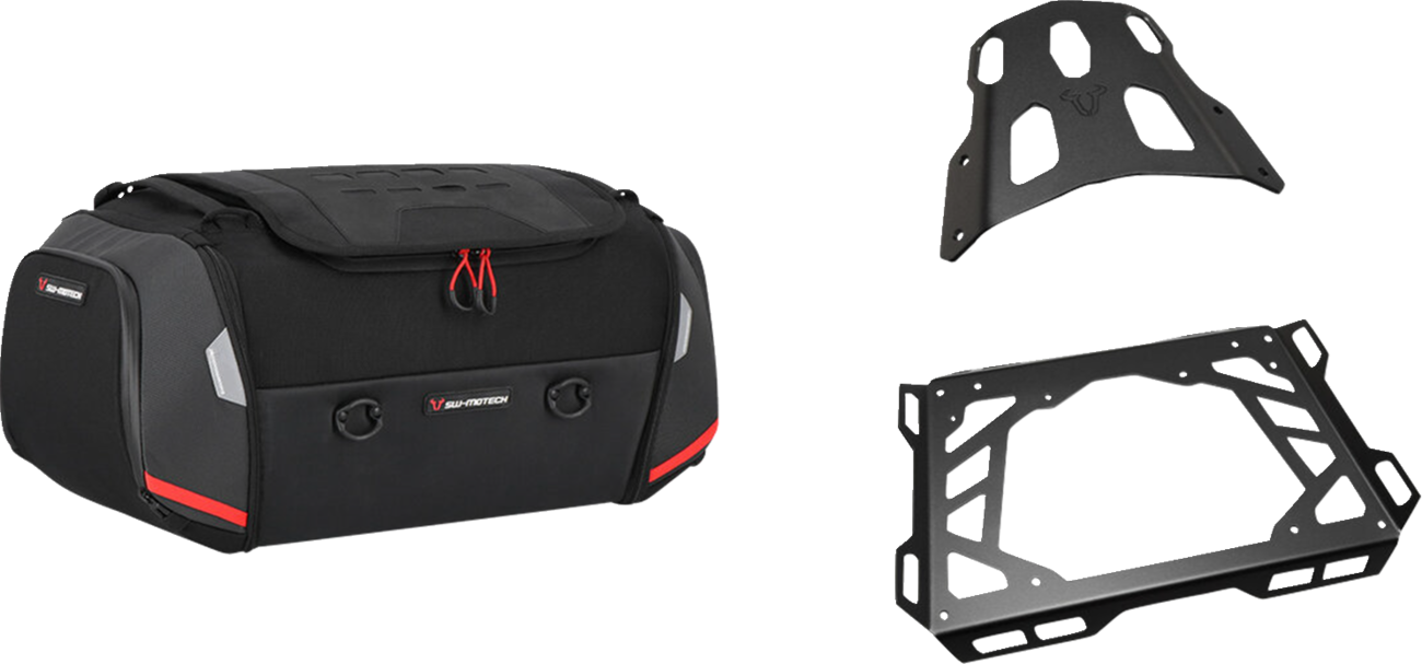SW-MOTECH Rackpack Tail Bag System - Black - KTM Enduro R 690/SMC-R 690 '19-'24 GPT.04.946.30000