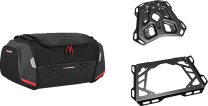 SW-MOTECH Rackpack Tail Bag System - Black - Suzuki VStrom '14-'24 GPT.05.440.30001