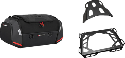 SW-MOTECH Rackpack Tail Bag System - Black - Suzuki SV650 '17-'24 GPT.05.670.30000