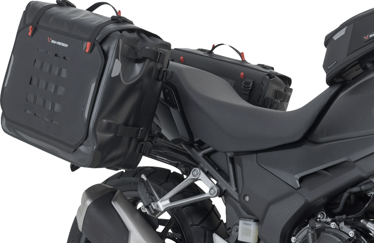 SW-MOTECH SysBag Side Bag System - Black - Ducati Multistrada 950/1200/1260/V2 '15-'24 BC.SYS.22.114.21000B