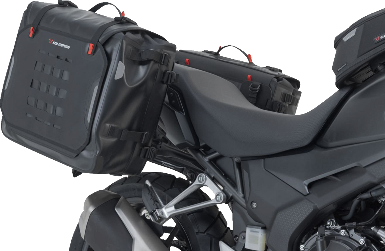 SW-MOTECH SysBag Side Bag System - Black - Honda CB500/CBR500 '13-'23 BC.SYS.01.400.21000B