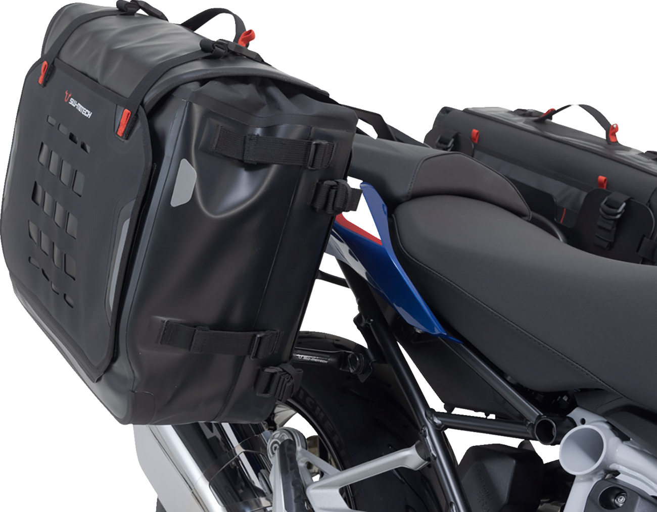 SW-MOTECH SysBag Side Bag System - Black - BMW R1200R/R1250R '14-'24 BC.SYS.07.573.21000B