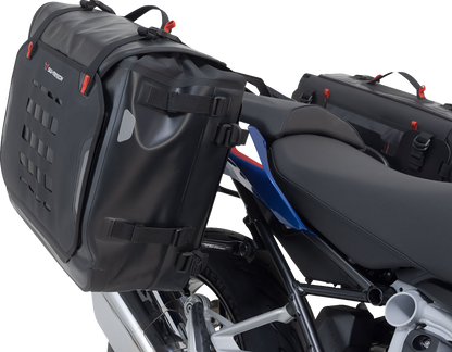 SW-MOTECH SysBag Side Bag System - Black - BMW R1200R/R1250R '14-'24 BC.SYS.07.573.21000B