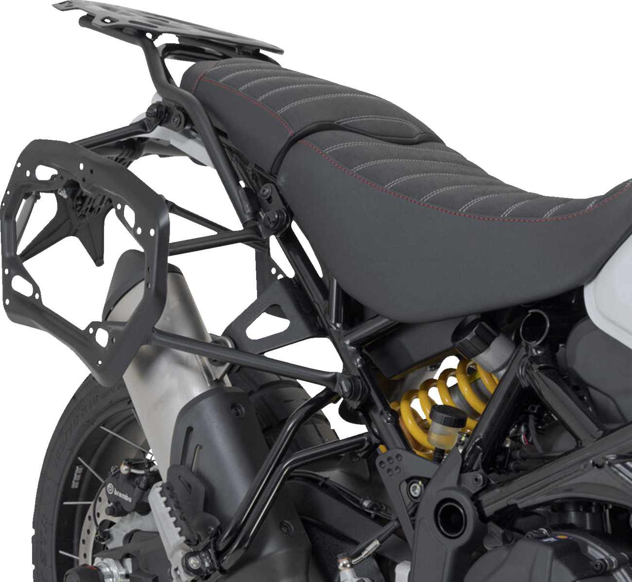 SW-MOTECH SysBag Side Bag System - Black - Ducati DesertX '22-'24 BC.SYS.22.995.21000B