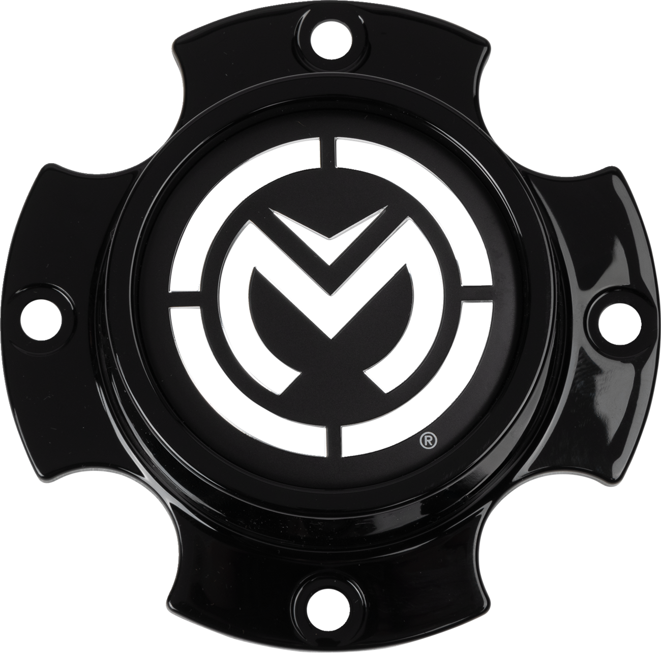 MOOSE OFFROAD Center Cap - Replacement - 26X Wheel - 4/110 - Black C356GB-110MO
