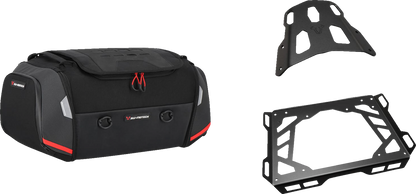 SW-MOTECH Rackpack Tail Bag System - Black - Triumph Speed Triple 675/765 '12-'24 GPT.11.283.30000