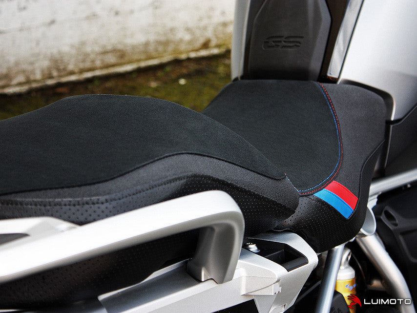 LUIMOTO (Motorsports) Rider (Low) Seat Cover for the BMW R 1200 / 1250 GS (2013+)