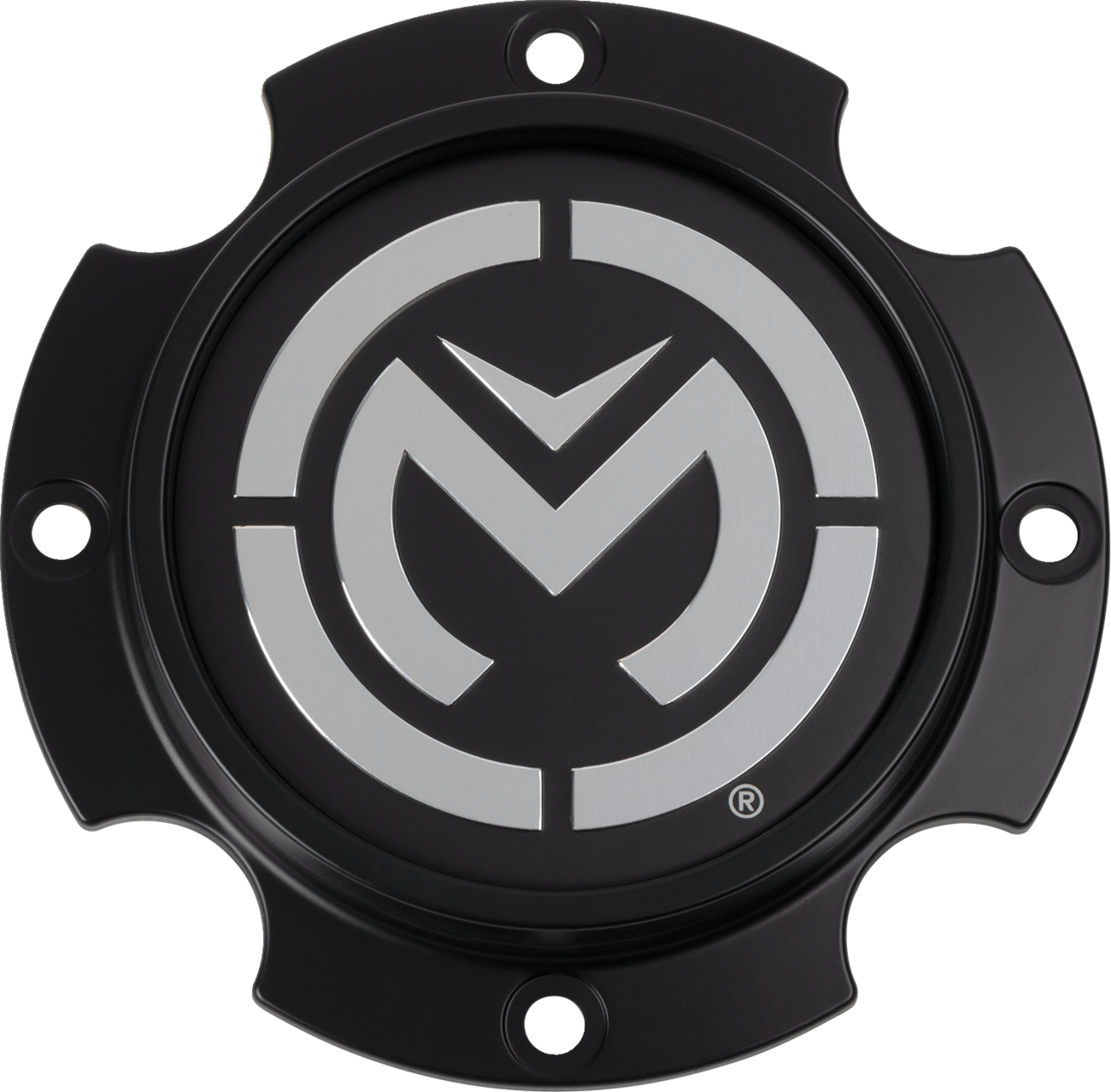 MOOSE OFFROAD Center Cap - Replacement - 27X Wheel - 4/136 - Black C356MB-136MO