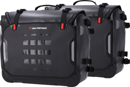 SW-MOTECH SysBag Side Bag System - Black - Suzuki V-Strom 650 '04-'10 BC.SYS.05.294.21000B