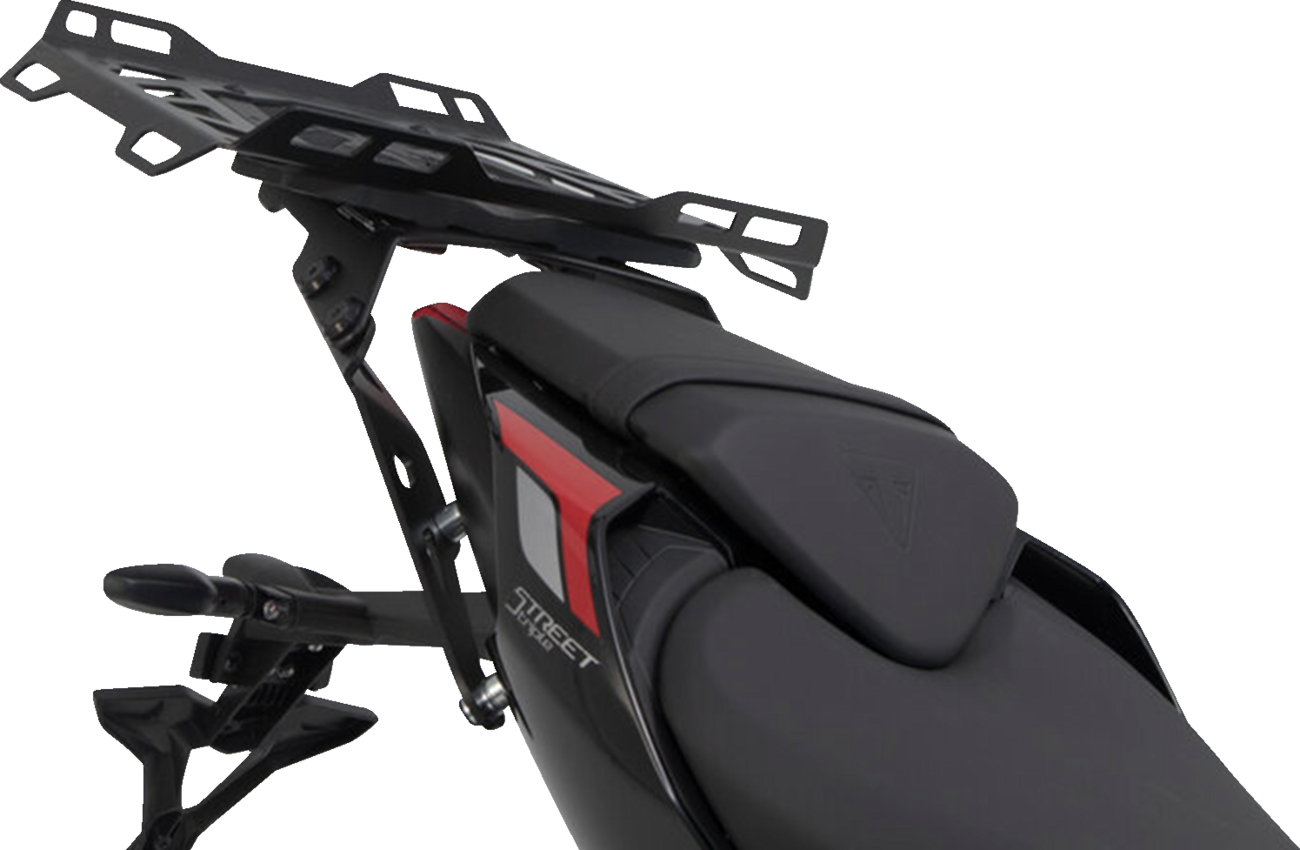 SW-MOTECH Rackpack Tail Bag System - Black - Triumph Speed Triple 675/765 '12-'24 GPT.11.283.30000