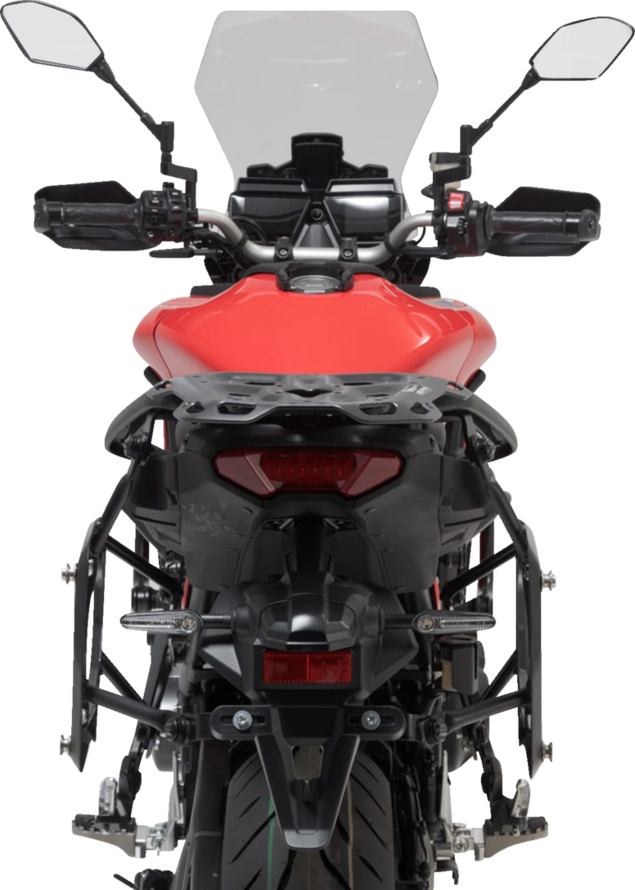 SW-MOTECH SysBag Side Bag System - Black - Yamaha Tracer 9 GT '21-'24 BC.SYS.06.921.21000B