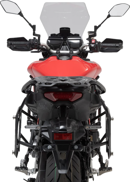 SW-MOTECH SysBag Side Bag System - Black - Yamaha Tracer 9 GT '21-'24 BC.SYS.06.921.21000B