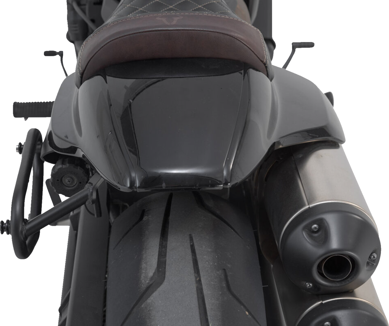 SW-MOTECH SysBag Side Bag System - Black - Harley-Davidson Sportster S RH1250S '21-'24 BC.SYS.18.019.31000B