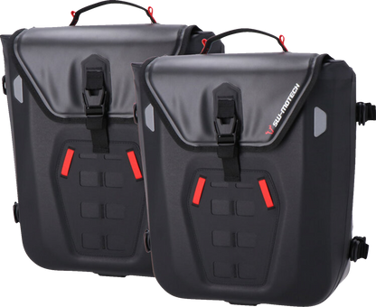 SW-MOTECH SysBag Side Bag System - Black - Triumph Bonneville T100/865 '04-'16 BC.SYS.11.509.31000B