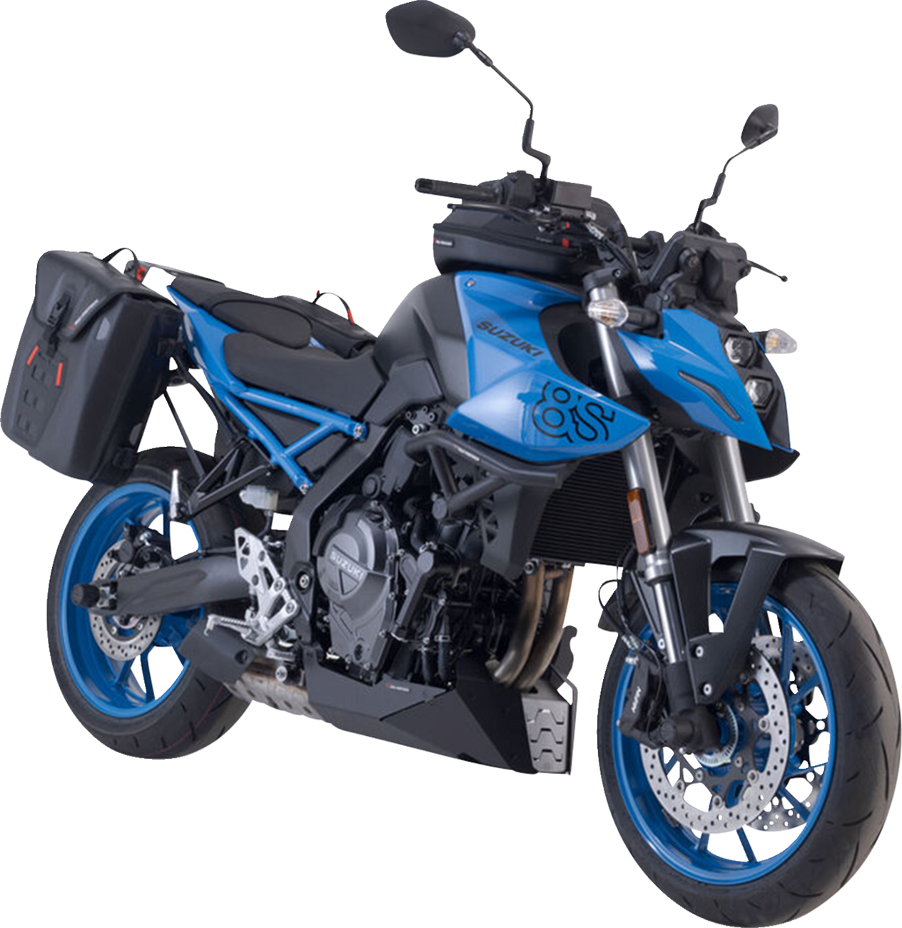 SW-MOTECH SysBag Side Bag System - Black - Suzuki GSX-8S '23-'24 BC.SYS.05.846.31000B