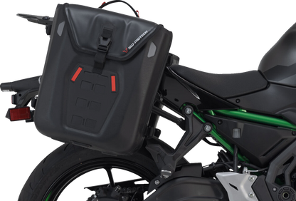 SW-MOTECH SysBag Side Bag System - Black - Kawasaki EX650 Ninja/Z650 '16-'24 BC.SYS.08.866.31001B