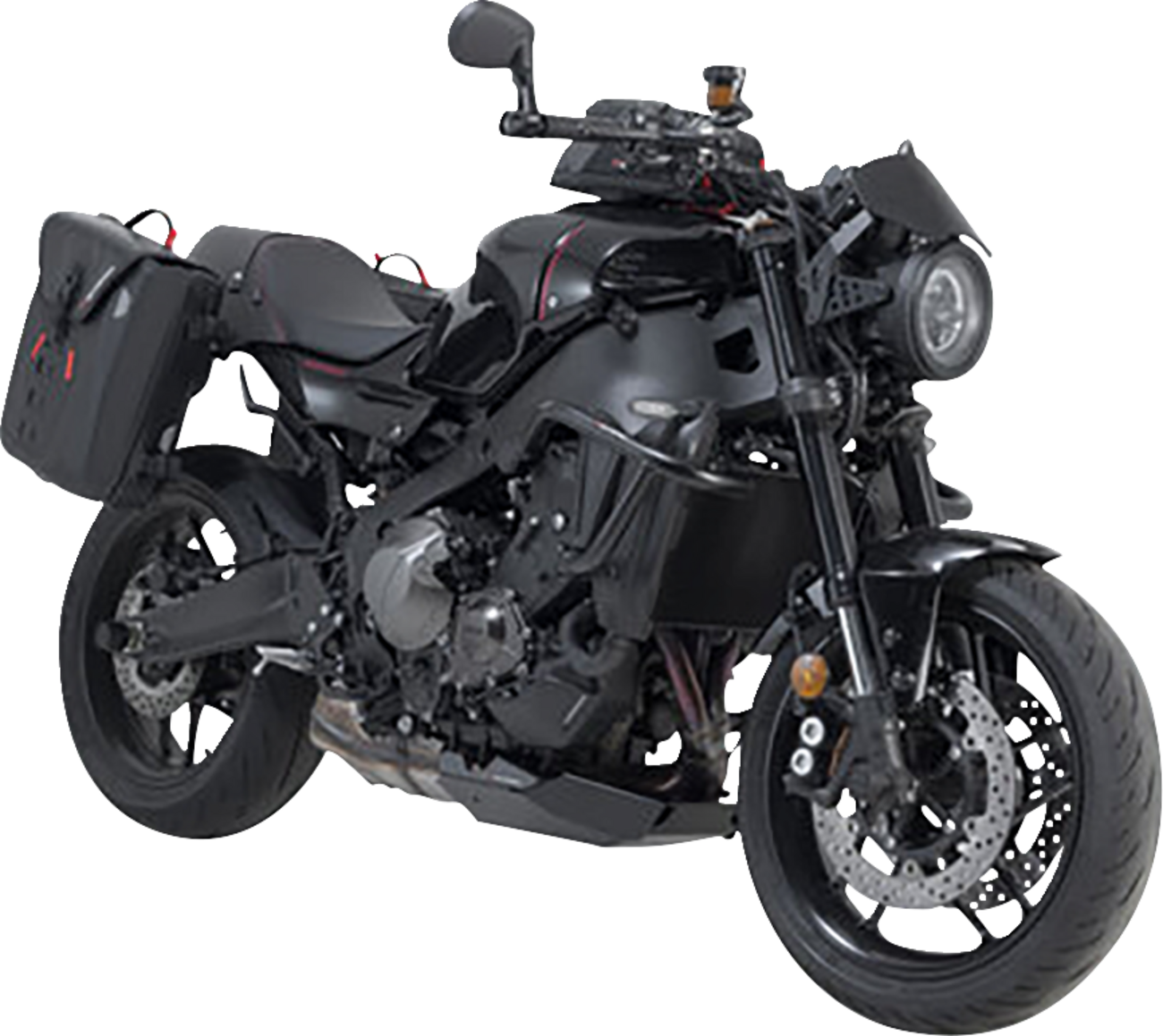 SW-MOTECH SysBag Side Bag System - Black - Yamaha XSR900 '21-'24 BC.SYS.06.932.31000B