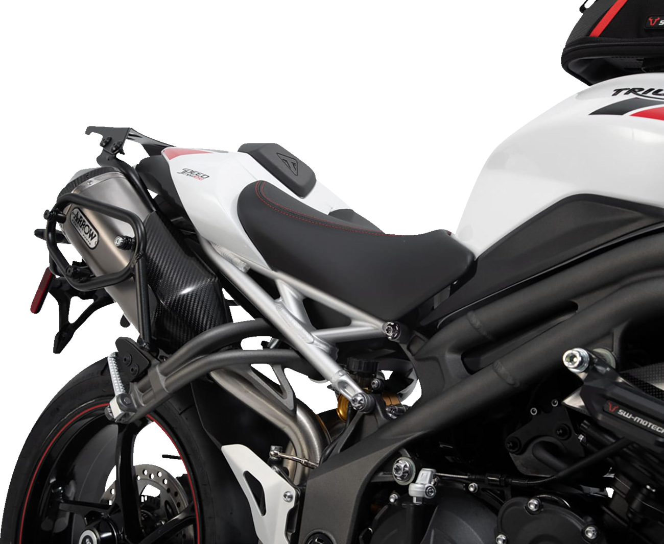 SW-MOTECH SysBag Side Bag System - Black - Triumph Speed Triple 1050 '18-'20 BC.SYS.11.901.31000B