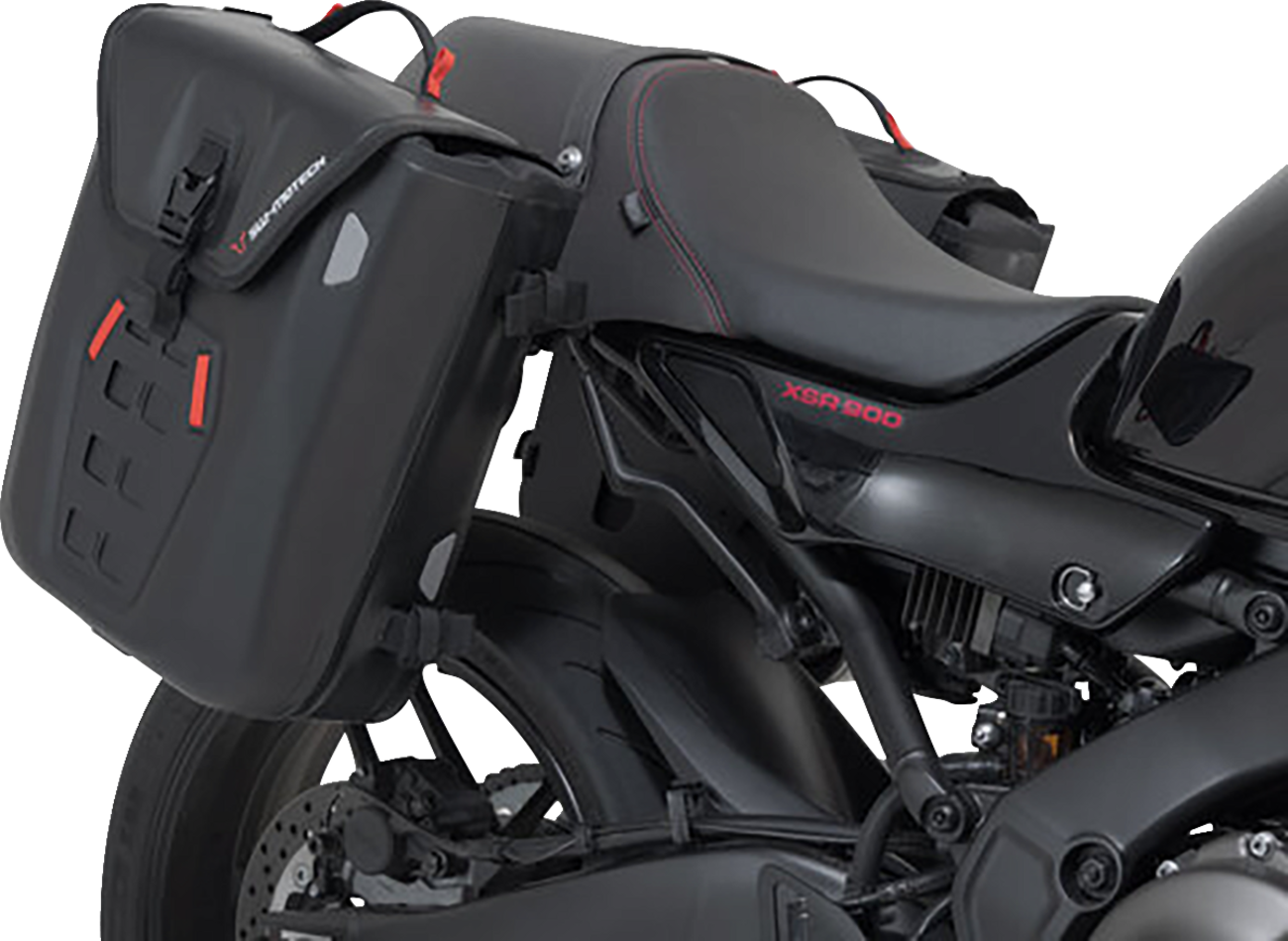 SW-MOTECH SysBag Side Bag System - Black - Yamaha XSR900 '21-'24 BC.SYS.06.932.31000B