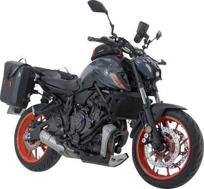 SW-MOTECH SysBag Side Bag System - Black - Yamaha XSR700 '16-'24 BC.SYS.06.642.31000B