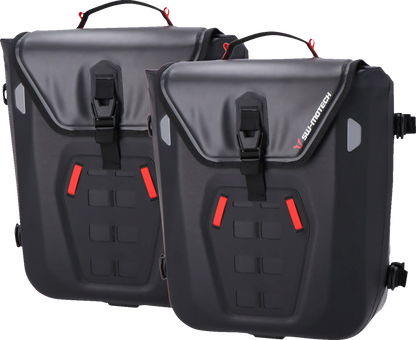 SW-MOTECH SysBag Side Bag System - Black - Triumph Speed Twin 1200 '19-'24 BC.SYS.11.928.31000B