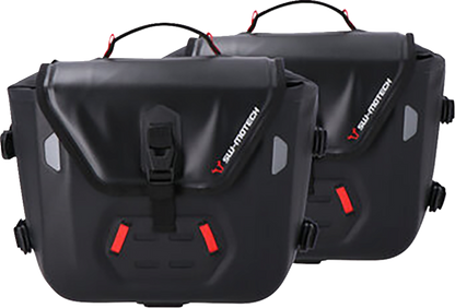 SW-MOTECH SysBag Side Bag System - Black - Moto Guzzi V7 III '17-'20 BC.SYS.17.595.31000B