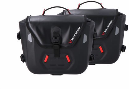 SW-MOTECH SysBag Side Bag System - Black - BMW R Nine T '14-'23 BC.SYS.07.512.31100B