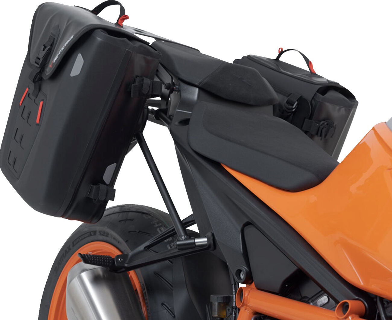 SW-MOTECH SysBag Side Bag System - Black - KTM Super Duke R 1290/1390 '19-'24 BC.SYS.04.915.31100B