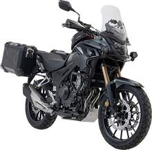 SW-MOTECH TRAX ADV Aluminum Case System - Black - Honda CB/CBR/NX 500 '13-'24 KFT.01.400.70001/B