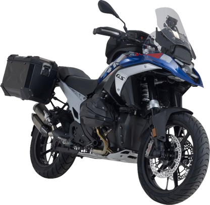 SW-MOTECH TRAX ADV Aluminum Case System - Black - BMW R 1300 GS '24 KFT.07.975.70000/B