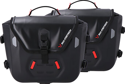 SW-MOTECH SysBag Side Bag System - Black - Triumph Thruxton 1200 '16-'20 BC.SYS.11.795.31000B