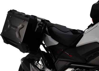 SW-MOTECH TRAX ADV Aluminum Case System - Black - Honda NC750 '16-'20 KFT.01.699.70001/B