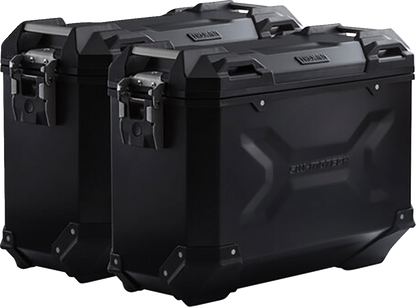 SW-MOTECH TRAX ADV Aluminum Case System - Black - BMW F 650 GS '99-'12 KFT.07.094.70000/B