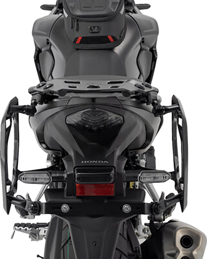 SW-MOTECH TRAX ADV Aluminum Case System - Black - Honda CB/CBR/NX 500 '13-'24 KFT.01.400.70001/B