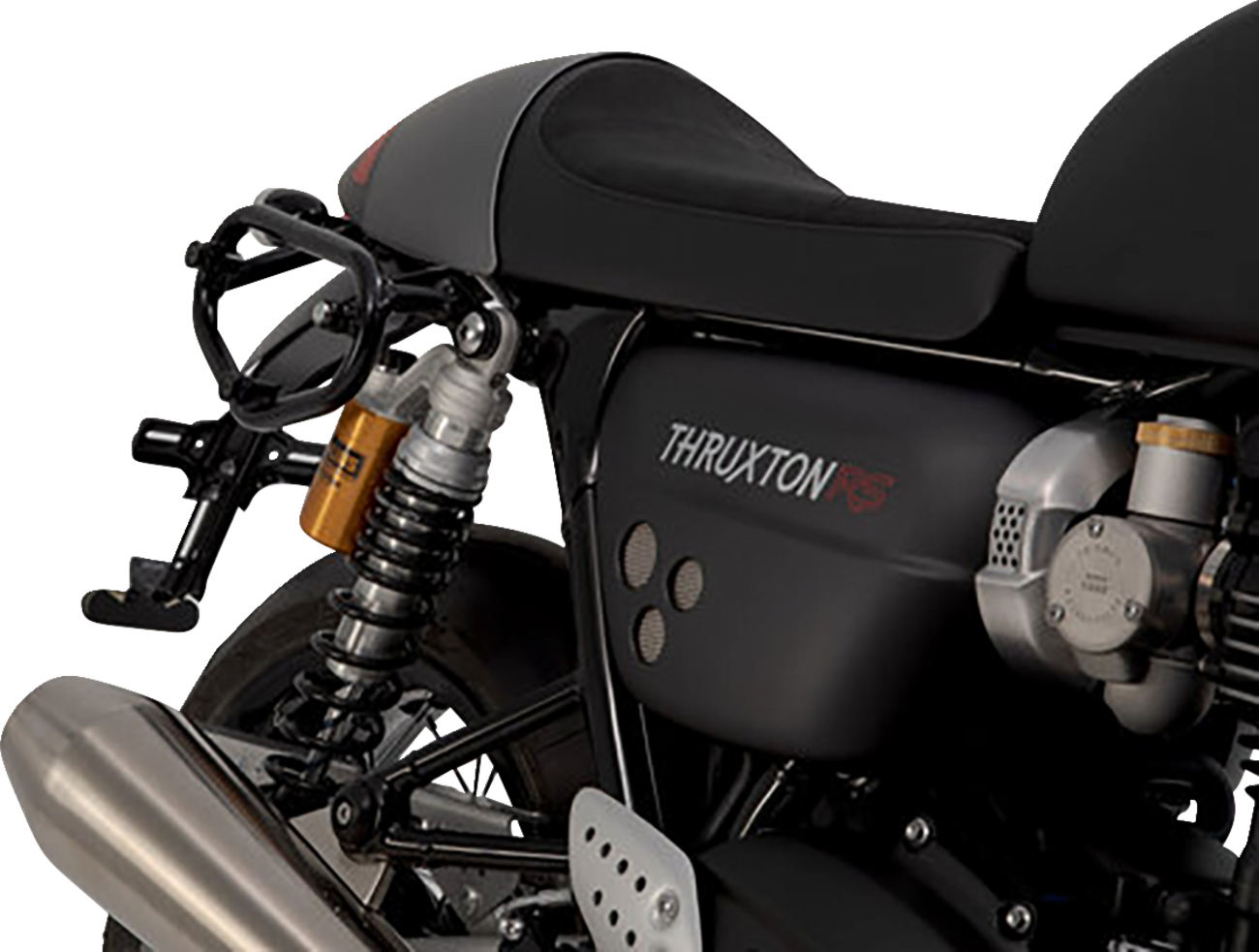 SW-MOTECH SysBag Side Bag System - Black - Triumph Thruxton 1200 RS '20-'24 BC.SYS.11.955.31000B