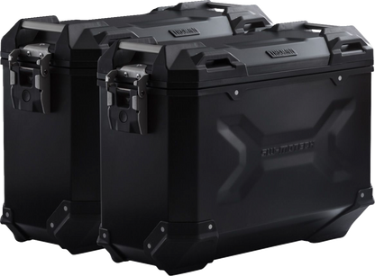 SW-MOTECH TRAX ADV Aluminum Case System - Black - BMW R 1300 GS '24 KFT.07.975.70000/B