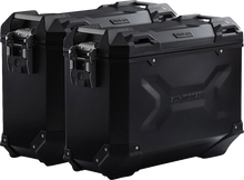 SW-MOTECH TRAX ADV Aluminum Case System - Black - Ducati Multistrada 1200 '10-'14 KFT.22.140.70000/B