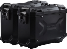 SW-MOTECH TRAX ADV Aluminum Case System - Black - BMW S 1000 XR '19-'24 KFT.07.954.70001/B