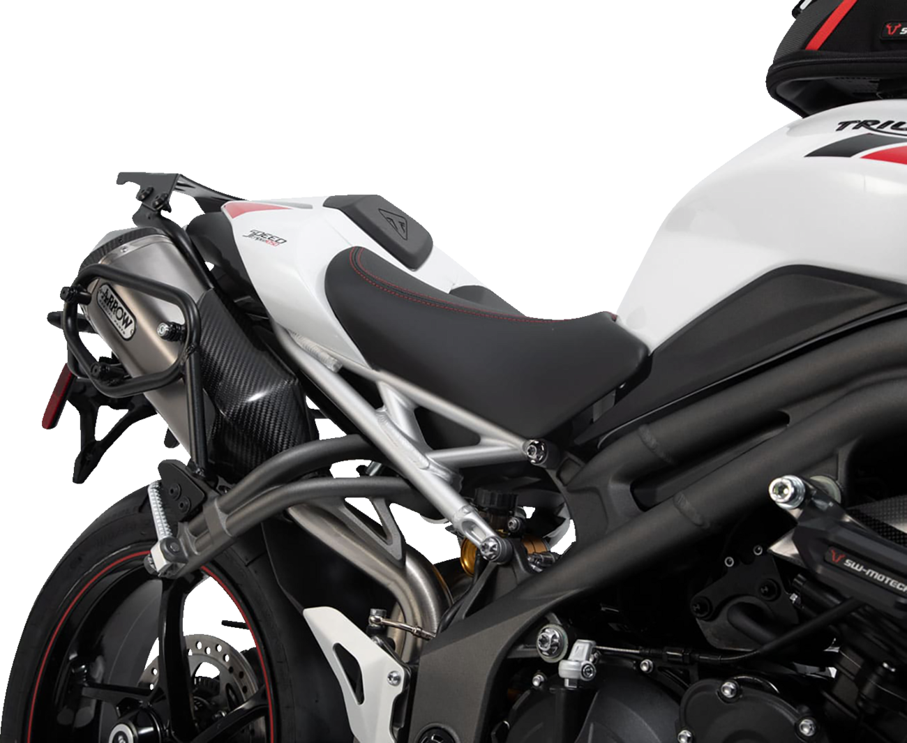 SW-MOTECH SysBag Side Bag System - Black - Triumph T100/T120 '16-'24 BC.SYS.11.743.31000B