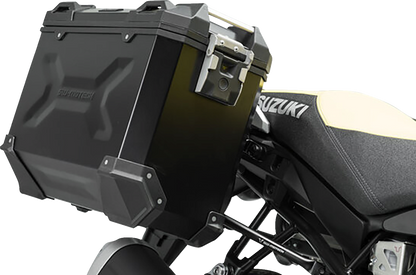 SW-MOTECH TRAX ADV Aluminum Case System - Black - Suzuki V-Strom 1000 '14-'19 KFT.05.440.70001/B