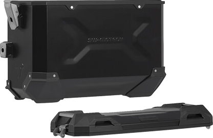 SW-MOTECH TRAX ADV Aluminum Case System - Black - BMW R 1200/1250 R '14-'24 KFT.07.573.70000/B